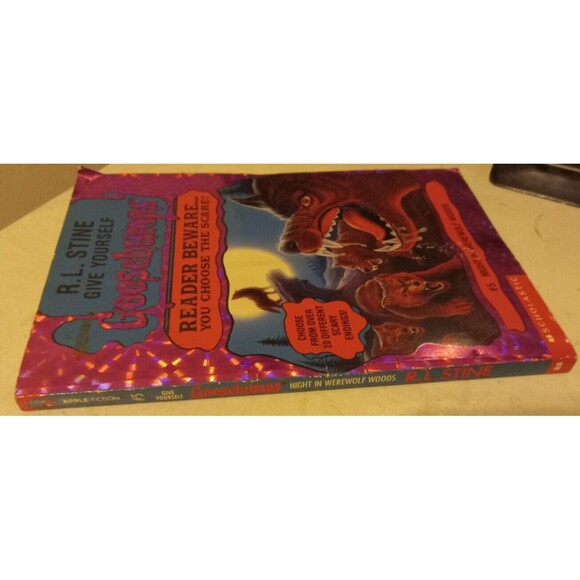 R.L. Stine's Give Yourself Goosebumps #5 Night In Werewolf Woods Preowned - Picture 3 of 7